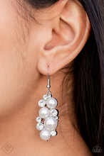 Load image into Gallery viewer, Fond of Baubles White Earrings
