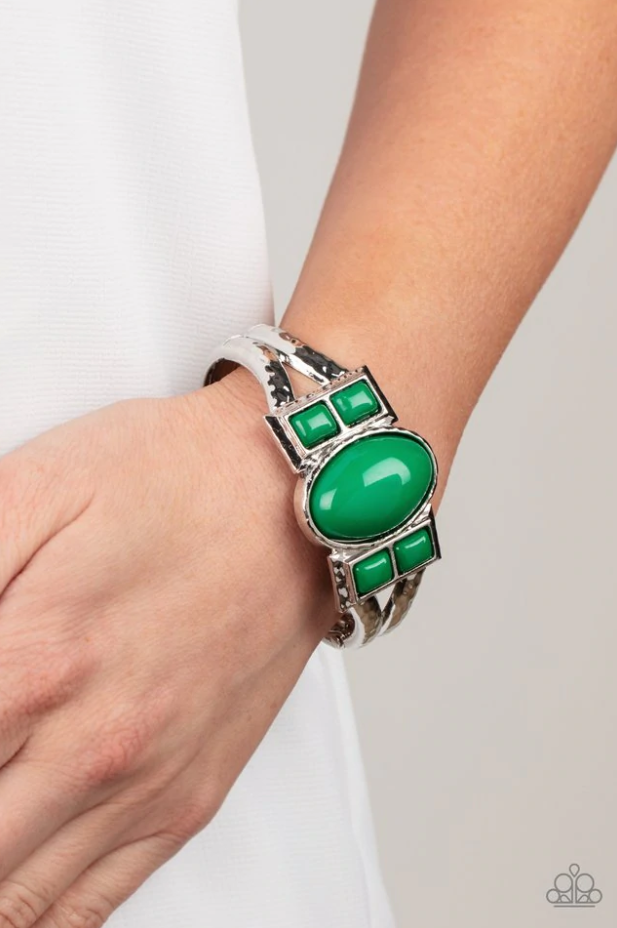 A Touch of Tiki Green Bracelet