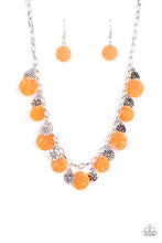 Load image into Gallery viewer, Flower Powered Orange Necklace
