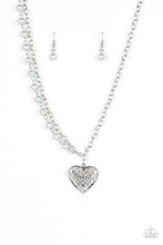 Load image into Gallery viewer, Forever In My Heart Silver Necklace
