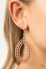 Load image into Gallery viewer, Fruity Fiesta Orange Earrings
