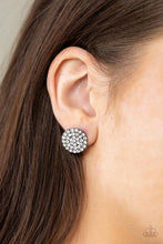 Load image into Gallery viewer, Greatest Of All Time Black Post Earrings
