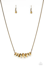 Load image into Gallery viewer, Leading Lady Brass Necklace
