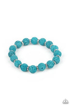 Load image into Gallery viewer, Luck Blue Lava Rock Bracelet
