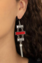Load image into Gallery viewer, Mind, Body, and Seoul Red Earrings
