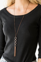 Load image into Gallery viewer, Ready, Set, GEO! Copper Necklace

