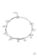 Load image into Gallery viewer, Party In the USA Silver Bracelet
