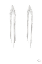 Load image into Gallery viewer, It Takes Two To Tassel White Post Earrings
