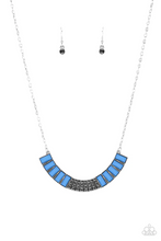 Load image into Gallery viewer, Coup de Mane Blue Necklace
