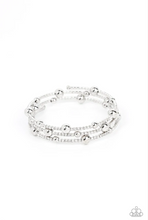 Load image into Gallery viewer, Spontaneous Shimmer White Bracelet
