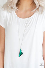 Load image into Gallery viewer, Ultra Sharp Green Gem Necklace
