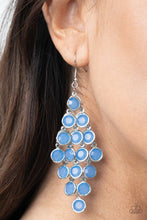 Load image into Gallery viewer, With All Dew Respect Blue Earrings
